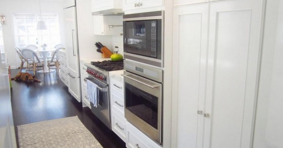 Cucina americana con doppio forno