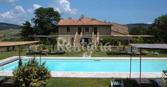 Il casale con piscina in Toscana