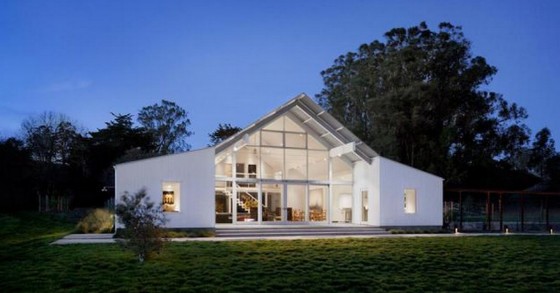 La casa ecologica nelle campagne californiane