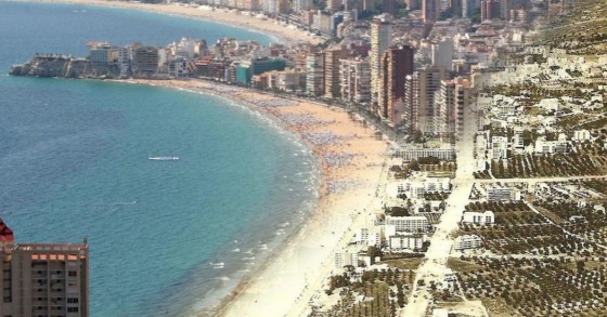 Un'immagine della città spagnola di Benidorm