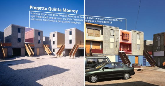 Case progettate dall'architetto cileno Alejandro Aravena