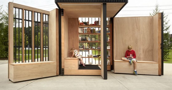 Story Pod, una biblioteca urbana pensata per le città che non dormono mai