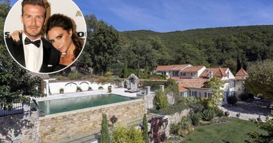I Beckham hanno messo in vendita la loro villa in Costa Azzurra... e perderanno più di 4 milioni di euro