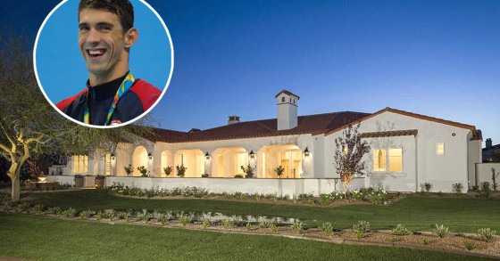 Michael Phelps ha acquistato una casa in Arizona per 2,2 milioni di euro e sì... c’è una piscina (Fotogallery)