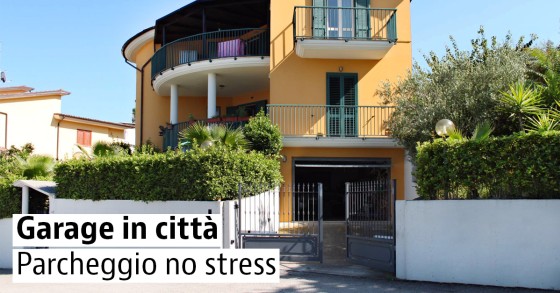 Garage in città:parcheggio no stress