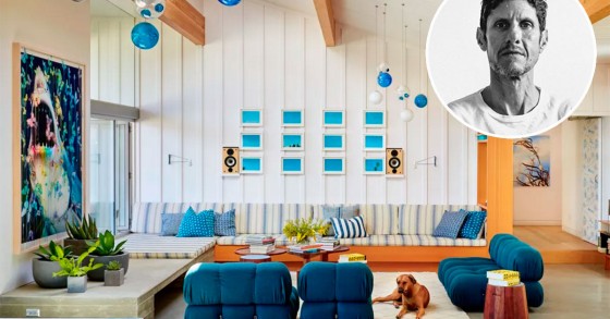 Il cantante Mike D (Beastie Boys) apre le porte della sua favolosa casa a Malibù