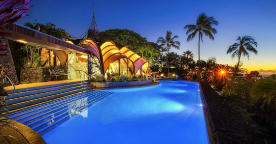 La "Casa Cipolla" una dimora tribale per godere della bellezza dell'isola di Hawaii