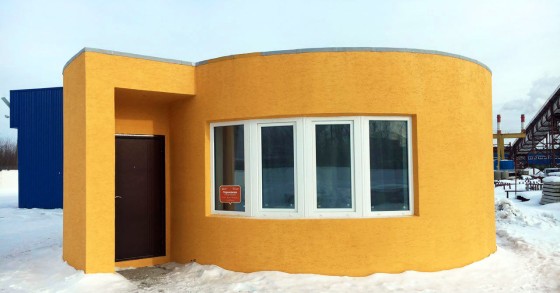 Se hai 10.000 euro, una stampante in 3D ti costruisce questa casa di 38 m2 in sole 24 ore