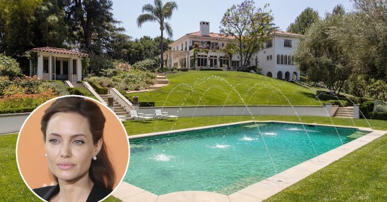 La casa di Angelina Jolie dopo il divorzio da Brad Pitt è l'antica dimora di uno dei padri di Hollywood