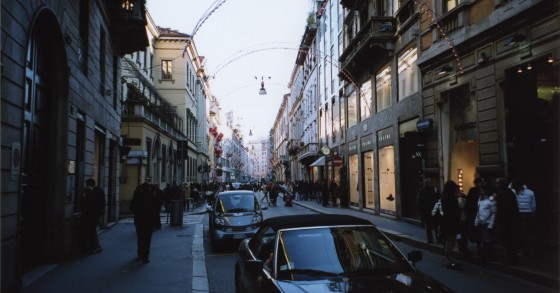 Milano batte Roma nella classifica delle vie commerciali più care