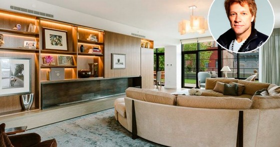 Uno sguardo curioso alla casa newyorkese di Bon Jovi in vendita per 17 milioni di euro