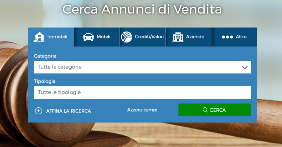 Portale delle vendite pubbliche 2017, attiva la vetrina unica per tutti gli immobili pignorati e messi all'asta