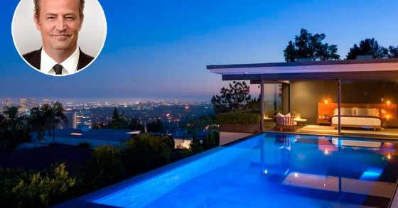 L’attore Matthew Perry fa business: vende la sua favolosa casa ad Hollywood al 56% in più