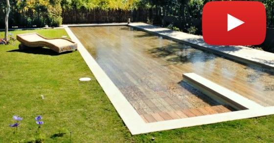 Come nascondere una piscina nella tua terrazza in pochi minuti