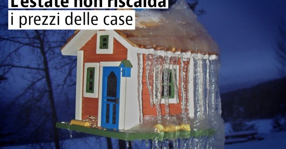 Case, prezzi freddi anche a luglio (-0,6%)