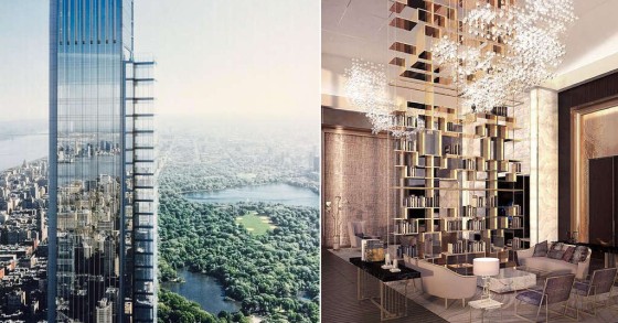 New York, saranno così gli appartamenti del grattacielo residenziale più alto del mondo