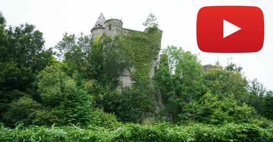 Un viaggio tra le stanze di questo vecchio castello abbandonato in Scozia