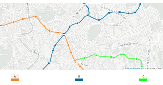 Roma, scegli una fermata della metro e ti dirò quanto ti costa comprare o affittare casa