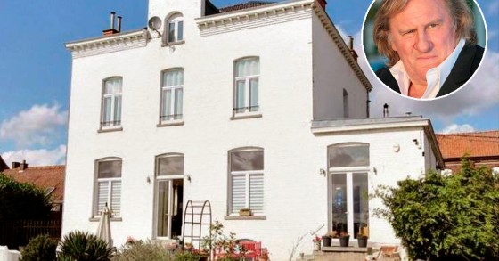 Gerard Depardieu mette in vendita la sua casa vacanze in Belgio per 1,2 milioni