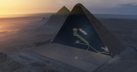 I segreti dei faraoni: scoperta una stanza segreta nella piramide di Cheope (video e fotogallery)