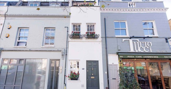 la casa "ultraslim" di Londra