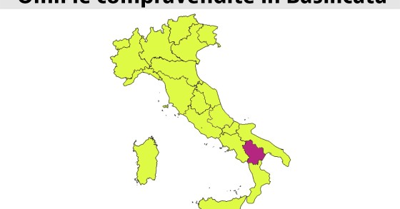 Compravendite immobiliari 2017 regione per regione: la Basilicata