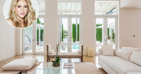 Shakira mette in vendita la sua villa di Miami Beach per 10 milioni