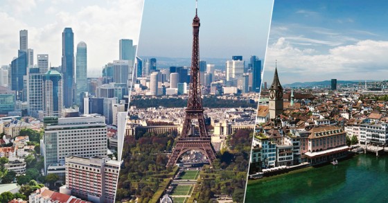 Le 10 città più care del mondo: Singapore batte Parigi e Zurigo