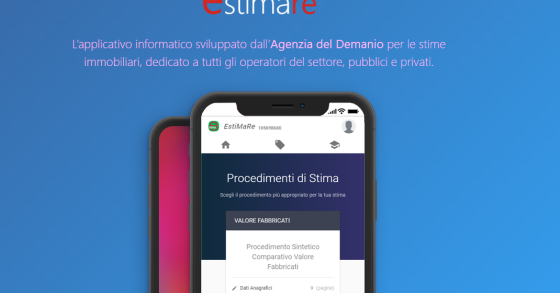 Estimare è l'app ufficiale dell'Agenzia del Demanio
