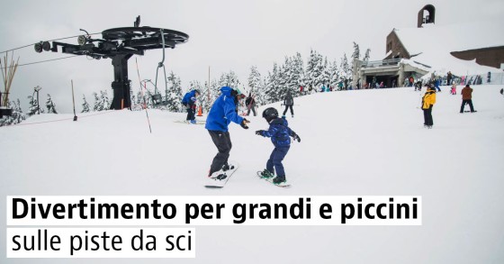 Stazioni sciistiche per principianti e bambini