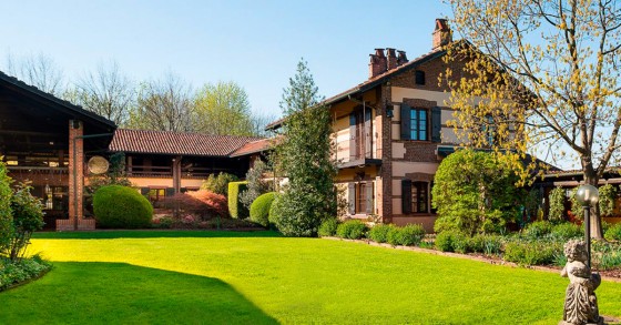 A traditional English home in Italy