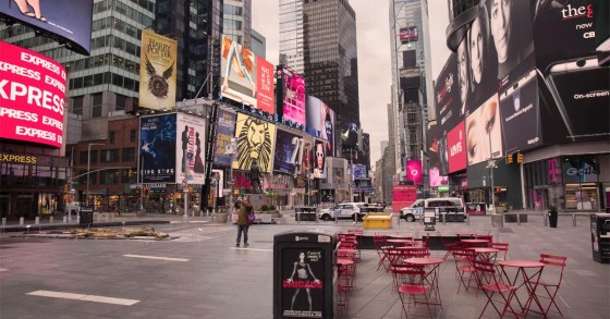 New York come non l'hai mai vista: Times Square o Grand Central Station senza anima viva