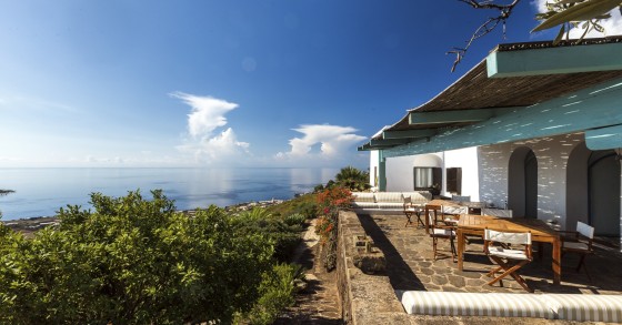Casa típica da Ilha Pantelleria em Itália