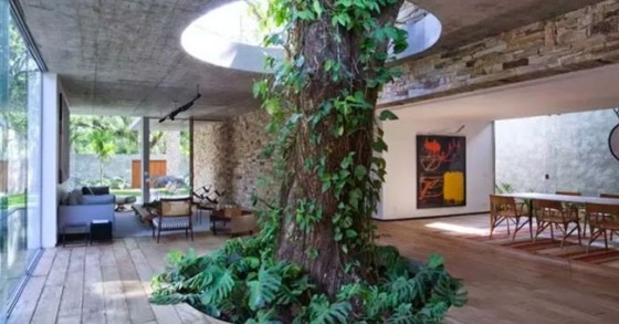 Al centro dell'appartamento