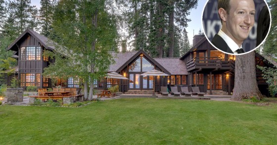 Mark Zuckerberg compra una proprietà da 59 milioni di dollari su un lago tra Nevada e California
