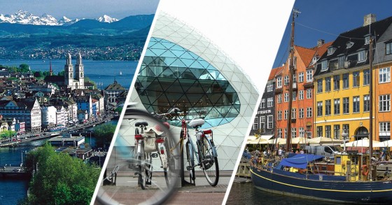 Le 10 città con migliore qualità della vita in Europa
