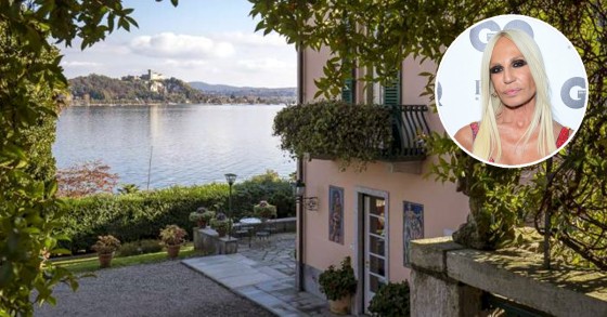 Donatella Versace compra la splendida Villa Mondadori sul lago Maggiore