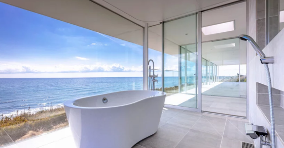 La "casa panoramica" con un'incredibile vista sul Pacifico giapponese