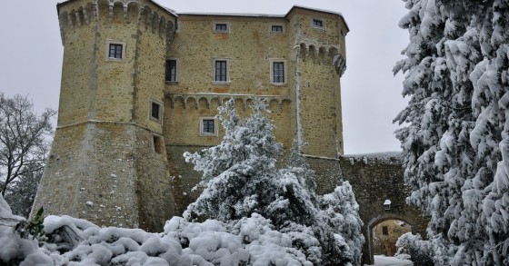 Il castello di Fighine in Toscana è la location perfetta per le Feste
