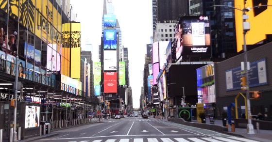 L'emergenza coronavirus ha svuotato anche New York
