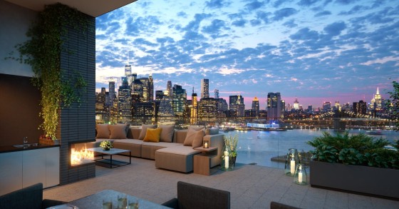 L'attico più caro di Brooklyn con la migliore vista su Manhattan