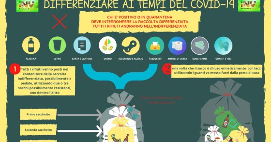 Immagine del giorno: La raccolta differenziata ai tempi del Covid