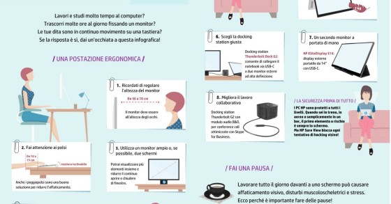 Immagine del giorno: Dieci consigli per lavorare bene al pc