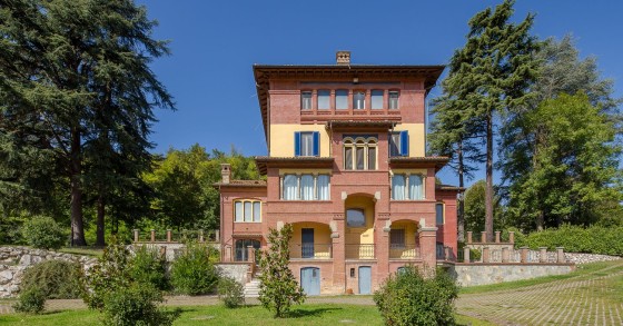 Esta espléndida villa de época está a la venta en Italia