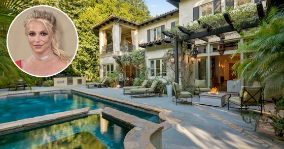 La casa dove viveva Britney Spears a Beverly Hills è di nuovo in vendita