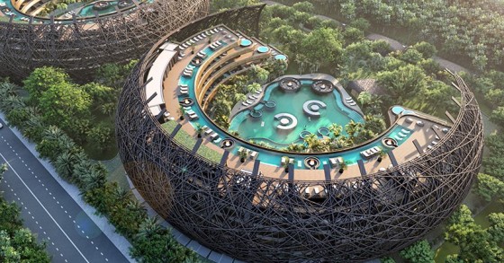 Un resort di lusso ecosostenibile nella Riviera Maya messicana