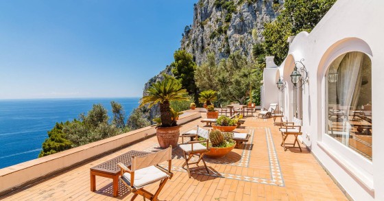 Esta fantástica villa está à venda em Capri