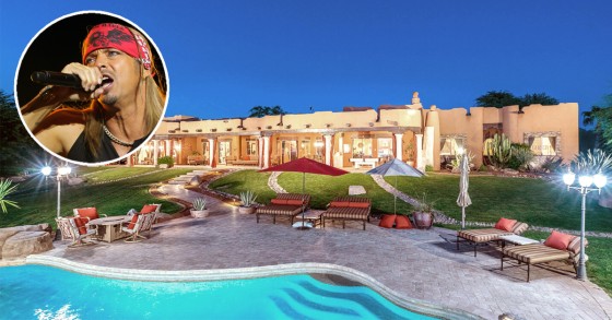 La casa nel deserto del cantante Bret Michaels in vendita per 2,8 milioni