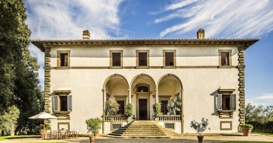 Una splendida villa attribuita a Michelangelo in vendita nel Chianti