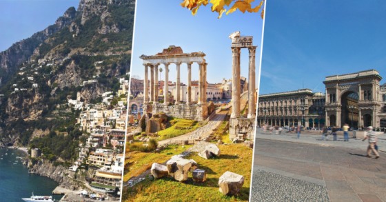 Quanti mq si possono acquistare con 200mila euro a Roma, Milano e Napoli